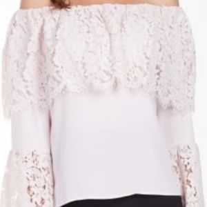 Frank Lyman Lace Top